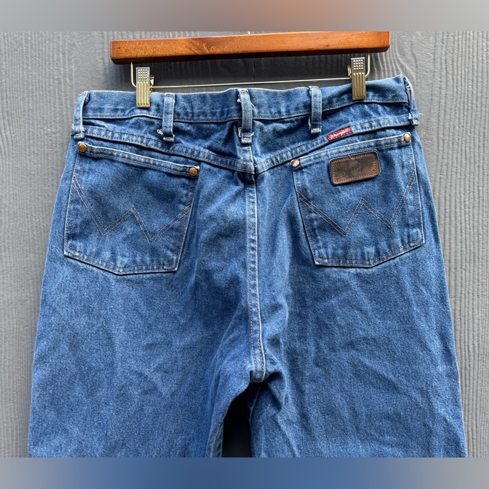 Wrangler Cowboy Cut Slim Fit Denim Jeans Size 36 X 30 - Picture 5 of 11